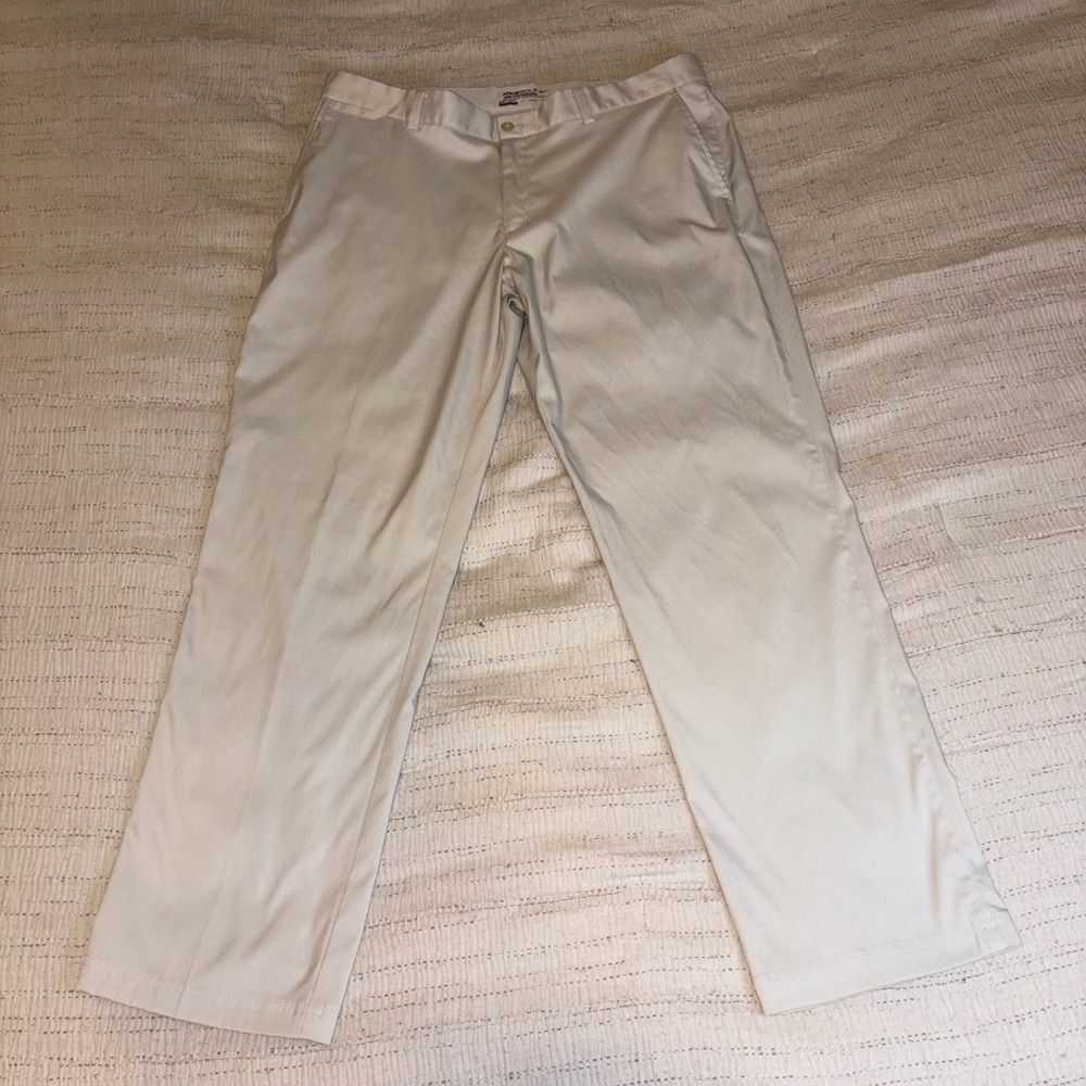 Nike Golf Tour Performance Dri-FIT Pants Mens 36x30 Khaki Beige Trousers